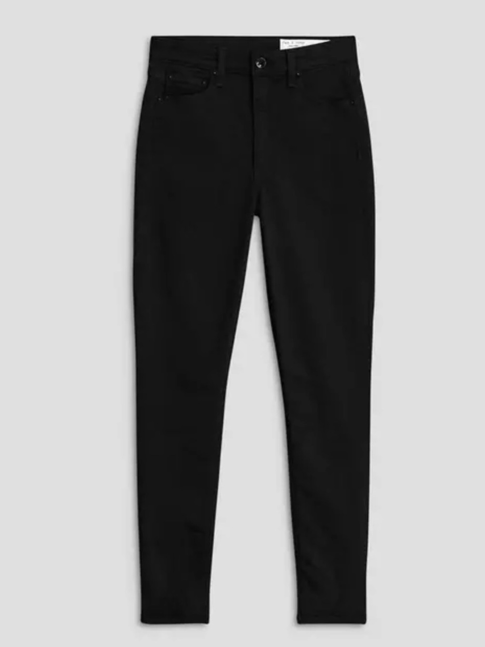 rag & bone women’s black high rise skinny jeans
